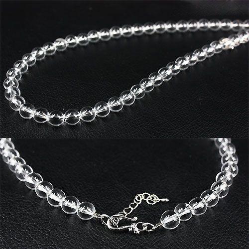 【送料無料】【幸運　生命力　浄化】天然水晶ネックレス　レディース【メール便：送料無料】【代引き可：送料別】 |  | 01