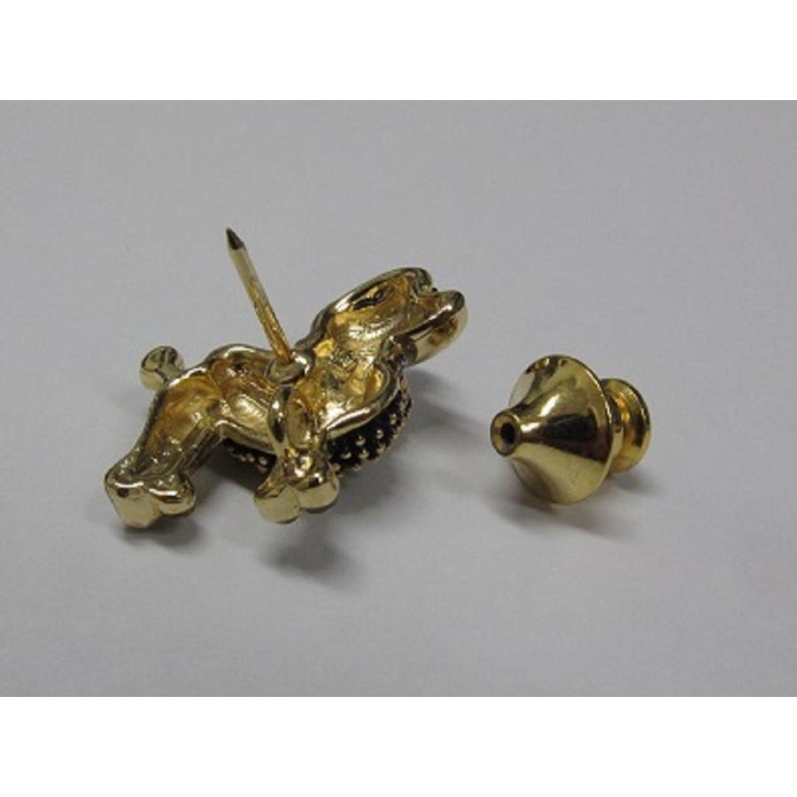 【送料無料】ワンちゃんのプードルタックピンブローチ　ラインストーン【メール便：送料無】【代引き可：送料別】メンズ　レディース |  | 01