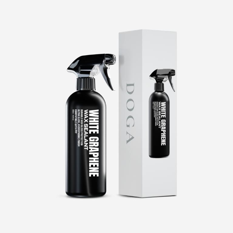 カーコーティング剤 500ml DOGA WHITE GRAPHENE 車 ホワイトグラフェン