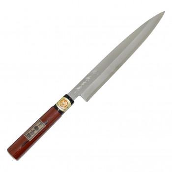 日本製 堺源吉作 カスミ柳刃包丁 210mm 根来塗柄 : CARSBAY - 通販
