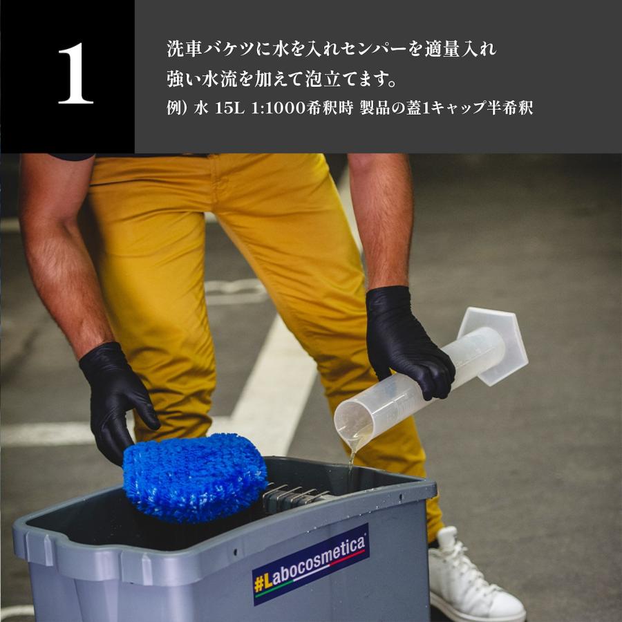 Labocosmetica SEMPER カーシャンプー コンタクトウォッシュ ラボ