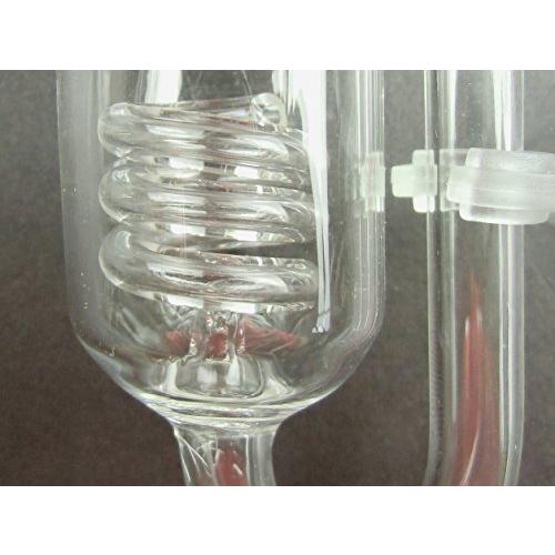 ガラス製 CO2 バブルカウンター 拡散器 ディフューザー 逆流防止弁 2種類から選べる3点セット 水槽 水草 添加 高透明度ガラス (セットＢ)｜carselector｜06