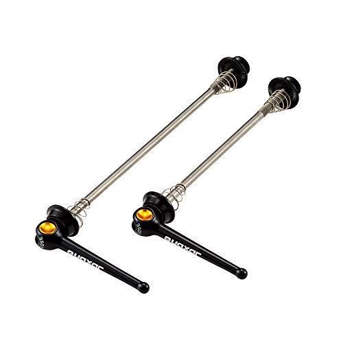 クエイサー Qrti01 チタンロードqr チタンシャフト アルミレバー 前後セット ブラック