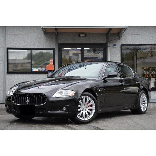 クアトロポルテ 4 2 ディーラー車 後期モデル 黒革シート Cu 後期モデル 車 バイク