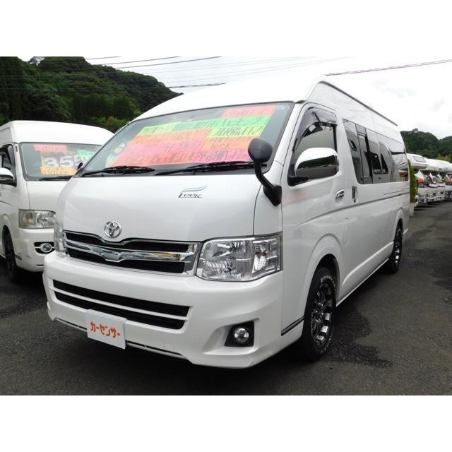 最終決算 トヨタ Leek Rvナッツ社製 キャンピング ハイエースバン 中古車