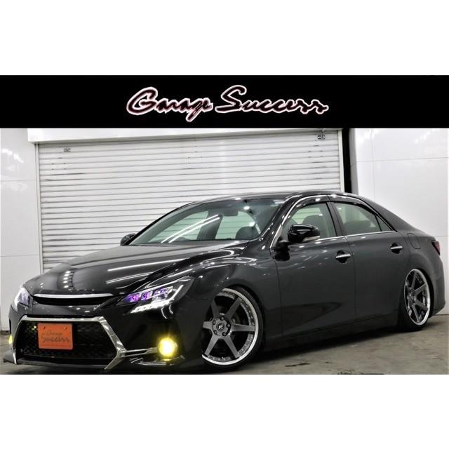 国際ブランド トヨタ マークx 2 5 250g G S仕様新work19新brash車高調三眼ヘッド 中古車 Watahan Jp