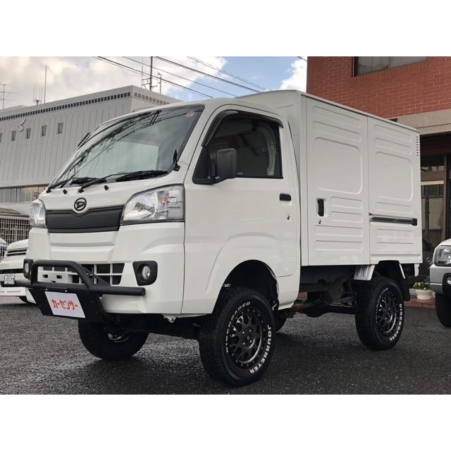 ハイゼットトラック パネルバン 4wd 4インチリフトアップ 標準ルーフ バンパーガード14アルミ Vu カーセンサー 通販 Yahoo ショッピング