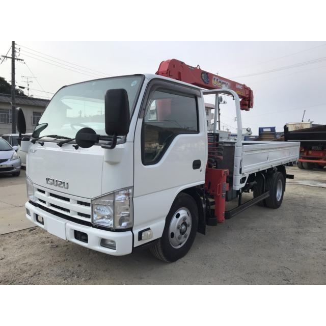 新着 いすゞ エルフ 2tクレーン付 4段 リモコン付 中古車