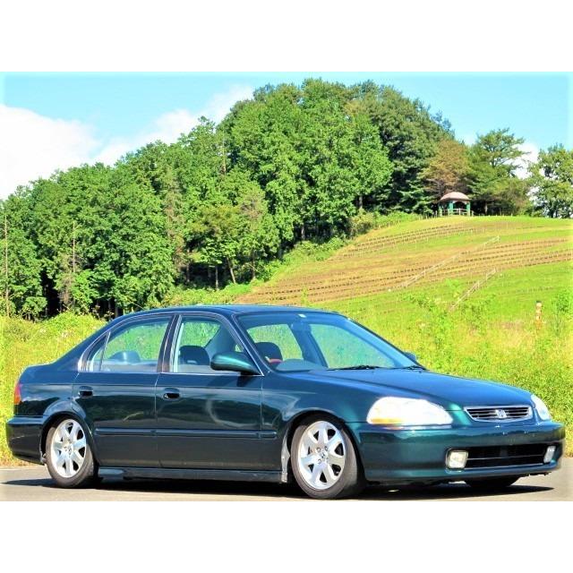 EK シビック フェリオ 後期 US テールランプ 紅白 スモーク USDM 良品