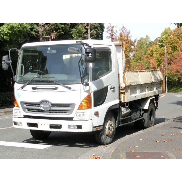 返品交換不可 3850キロダンプ レンジャー 日野自動車 中古車