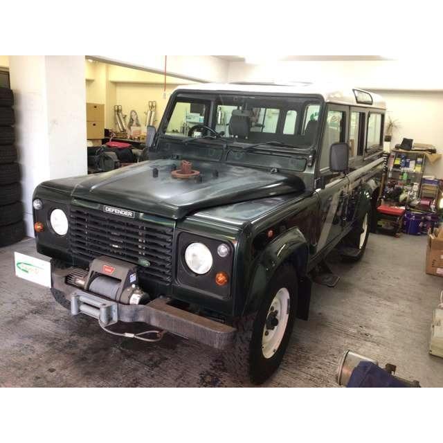 自動車 中古車ディフェンダー 110ガソリン車 新車平行 ワンオーナー車 Vu カーセンサー