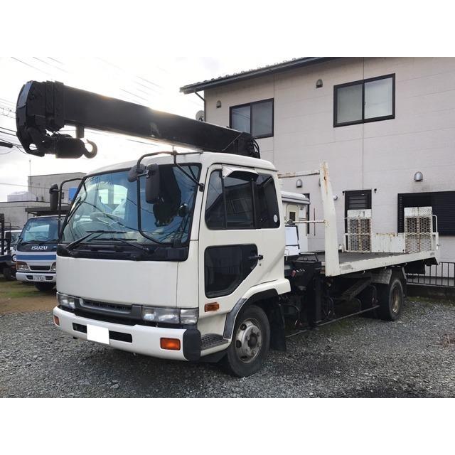 コンドル 積載車3段クレーン ウインチ 運搬車 6速mt セーフティーローダー ベッド付き Vu カーセンサー 通販 Yahoo ショッピング