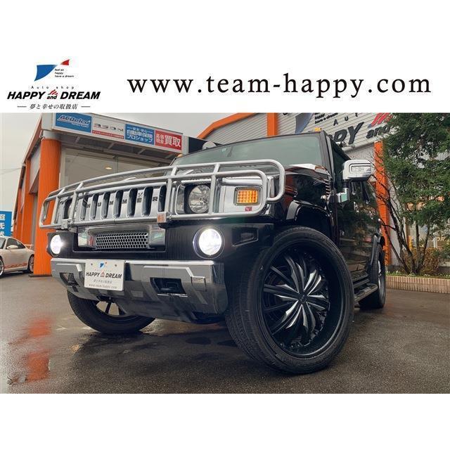 国内正規モデル 26aw ハマー ラグジュアリーパッケージ H2 サンルーフ 中古車 サンルーフ Vu カーセンサー 黒革 ハマー