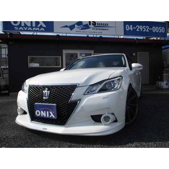 最大80 オフ クラウンアスリート トヨタ 2 5 インチ Tein車高調 モデリスタエアロ G 中古車