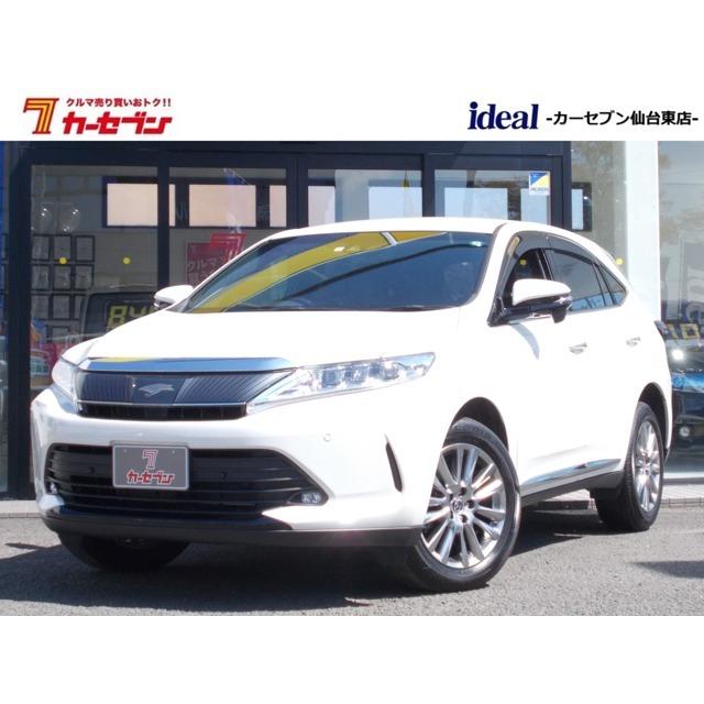 新しい季節トヨタハリアー2 0 プレミアム衝突軽減純正ナビetc Pシートled