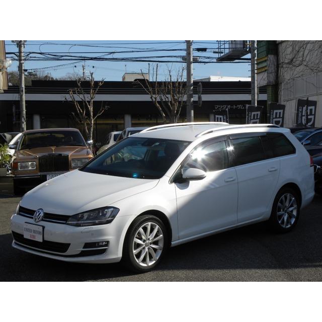 安価 フォルクスワーゲン ゴルフヴァリアント Tsi ハイライン Accクルコン ディスプロ 取説スペアキー 中古車