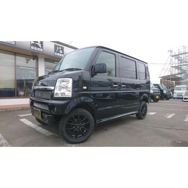 国内外の人気が集結 スズキ エブリイワゴン 660 Pzターボスペシャル 4wd リフトアップ 新品前後バンパー 中古車
