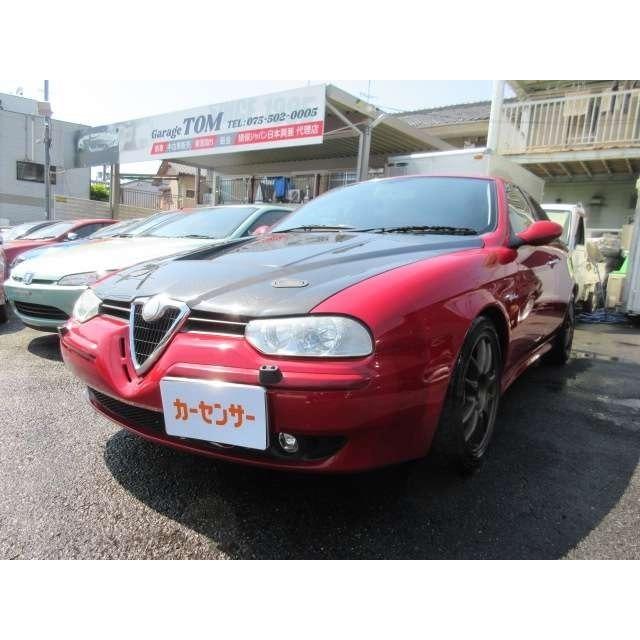 アルファ156 2 0 バランスベルト交換済みです ワーク製17インチアルミホイール 運転席レカ Vu アルファ156 ツインスパーク タイミングベルト カーセンサー 記録簿あります 5mt フル装備 ｅtc付 社外オーディオ 社外マフラー付きタイミングベルト Vu