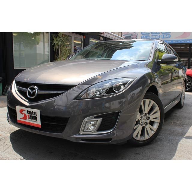 豪華ラッピング無料 アテンザスポーツワゴン マツダ 2 5 走行263キロスマートキー 6速mt車 25s 中古車