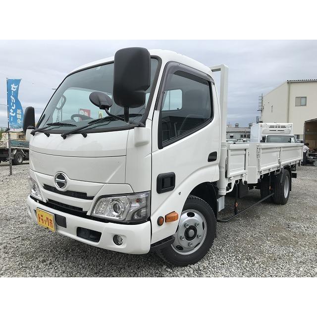 ファッション通販 日野自動車 デュトロ 2t積 ロング 平ボディ 6mt 車両総重量45kg 左スライドドア 中古車