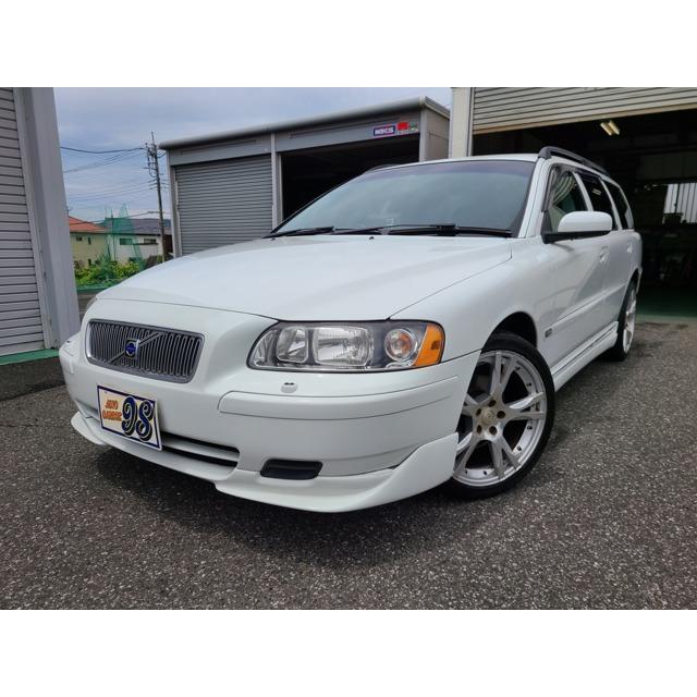 返品不可 ボルボ Erstエアロ マフラーカッター 18incアルミ ベースモデル V70 中古車