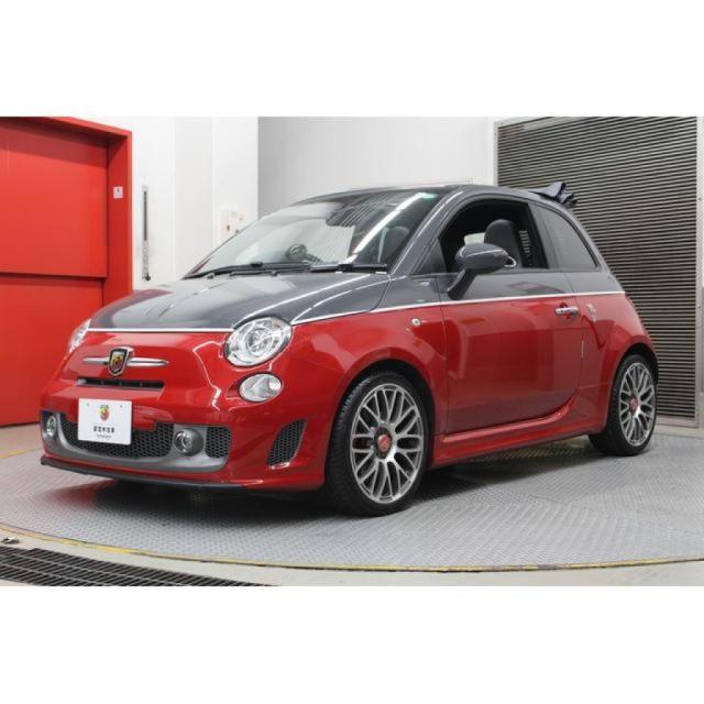 595c ツーリズモ 認定中古車 中古車 グレー電動ソフトトップ アバルト Vu カーセンサー