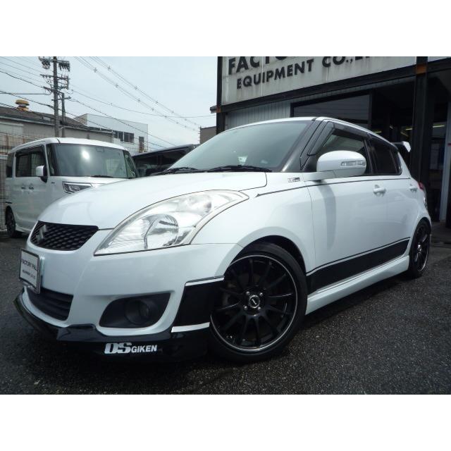 安い スズキ スイフト 1 2 Rs 5速mt テイン車高調 外品マフラー1年保証 中古車