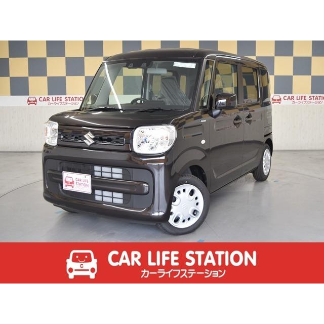 早割クーポン ハイブリッド 660 スペーシア スズキ G 届出済未使用車 プッシュスタート 衝突軽減 中古車