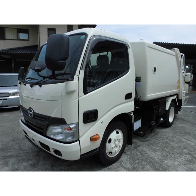 年末のプロモーション特価 デュトロ パッカー車 4 4立米巻込み式 バックカメラ 助手席スライドドア