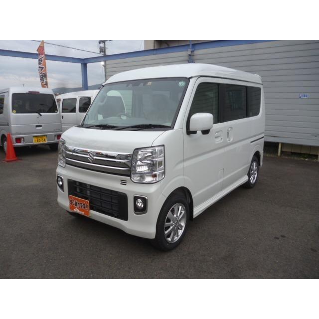 経典 スズキ エブリイワゴン 660 Pzターボ ハイルーフ パワースライドドア 届出済未使用車 中古車