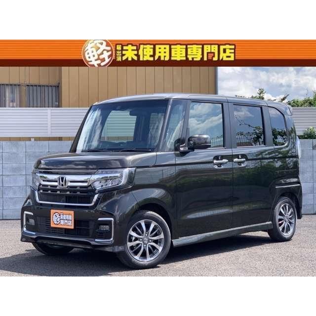 21a W新作 送料無料 ホンダ N Box カスタム 660 L 片側電動スライドドア衝突被害軽減ブレーキ 中古車