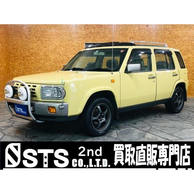 全国宅配無料 日産 ラシーン サンルーフ 純aw 社外ナビ ワンオーナー 4wd タイプiii 1 5 中古車