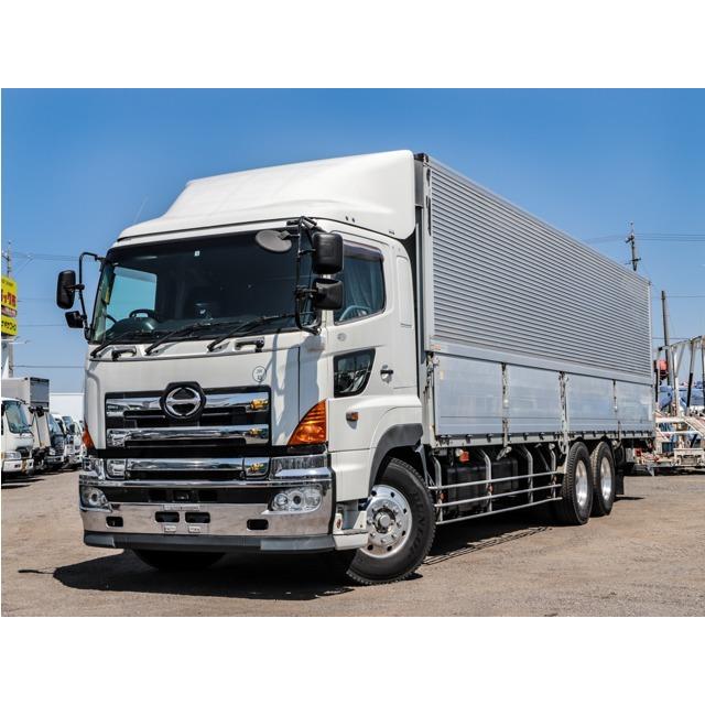 100 の保証 プロフィア 日野自動車 13 1t アルミホイール 3軸高床 リアエアサス 格納pg付き アルミウイング車 中古車