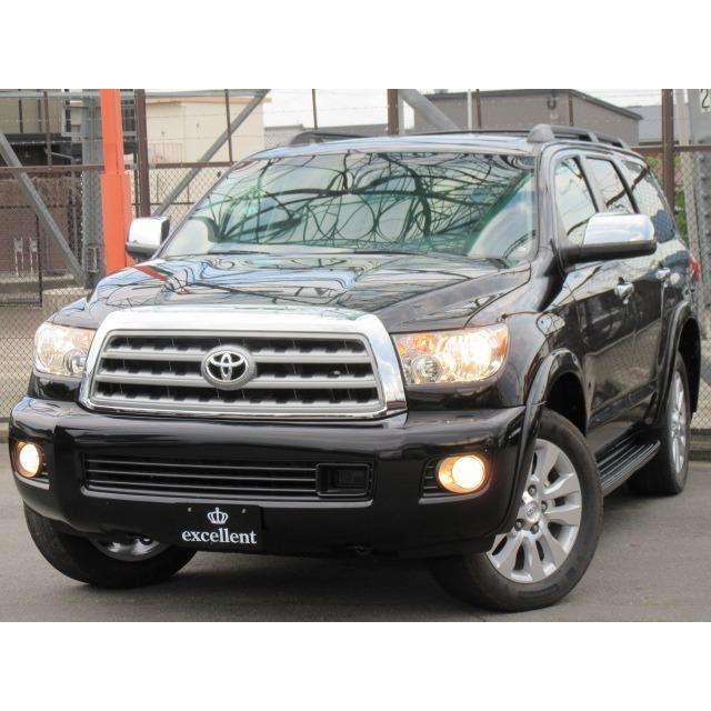 オリジナル セコイア 米国トヨタ プラチナム パワーbゲート Sr グレーレザー 4wd V8 5 7 中古車