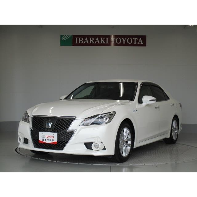 レビュー高評価のおせち贈り物 トヨタ クラウンアスリート 本革 バックカメラ ナビ 認定中古車 G 2 5 ハイブリッド 中古車