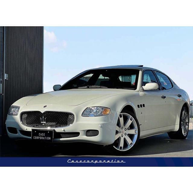 クアトロポルテ 中古車 スポーツgt オートマチック 右h カーセンサー カーボンインテリア エキゾーストマニホールド ボルドーレザー