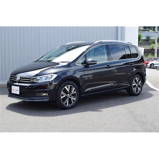 低価格で大人気の ゴルフトゥーラン フォルクスワーゲン Tsi ナビpkg 弊社デモカー使用 新車保証付 ハイライン 中古車