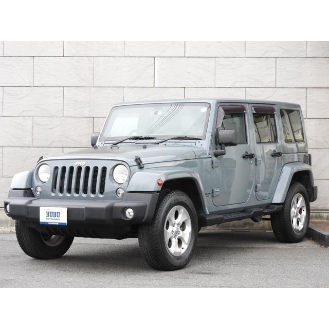 高評価なギフト ラングラー ジープ アンリミテッド 社外ナビ ディーラー車 14年モデル 4wd サハラ 中古車
