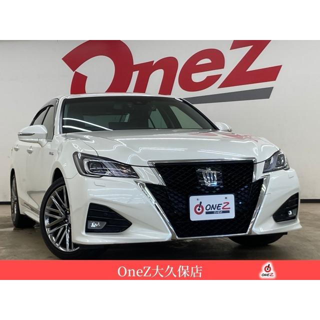 送料無料キャンペーン ハイブリッド クラウンアスリート トヨタ 2 5 セーフティセンスp 黒本革 サンルーフ G 中古車