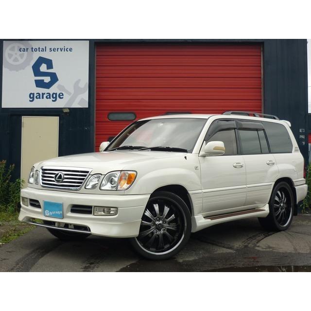 同梱不可 トヨタ ランドクルーザーシグナス 4 7 4wd ナビ 本革 サンルーフ 夏冬タイヤ 中古車