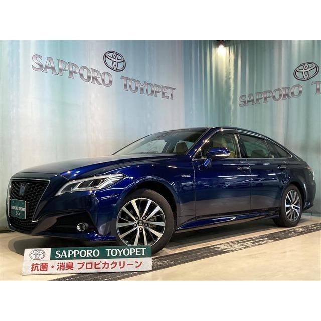 絶対一番安い Ledライト 本革 Bモニター Tv ナビ Tss 4wd Four G 2 5 ハイブリッド クラウン トヨタ 中古車