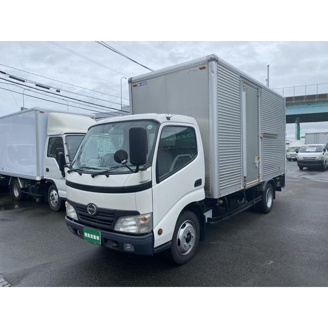 感謝価格 日野自動車 デュトロ 4 0ディーゼルt ロング フルジャストロー 3トンアルミバンパワーゲート 中古車
