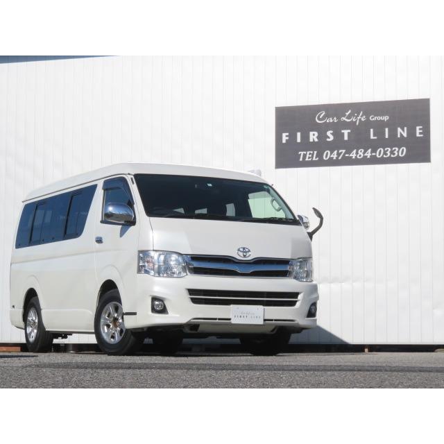 ラッピング不可 2 7 ハイエース トヨタ Gl 車中泊 10人乗り ビジェント ビークル製 ミドルルーフ ロング 中古車