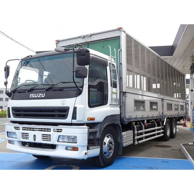 ギガ 家畜運搬車仕様 積載14 1t スムーサー 3ペダル リアエアサス Nox Pm適合 Vu カーセンサー 通販 Yahoo ショッピング