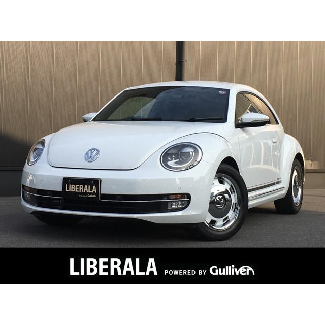 T ポイント5倍 フォルクスワーゲン ザ ビートル スペシャル バグ 400台限定車 ツートン専用シート 社外ナビ 中古車