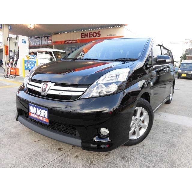 特別セール品 アイシス トヨタ 1 8プラタナ 両側パワスラ 黒革シート Bカメラ ステリモ ホワイトインテリアpkg Vセレ 中古車