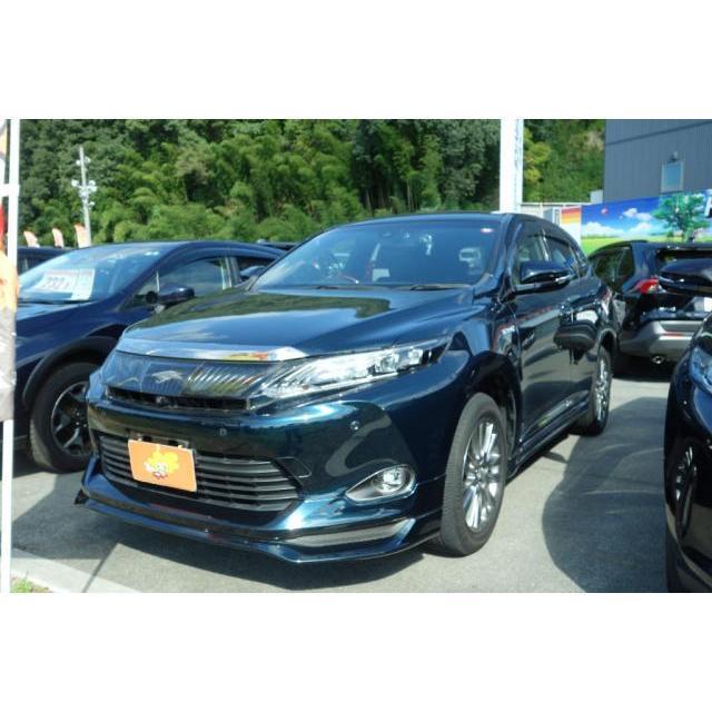 100 安い ハリアー トヨタ 2 5ハイブリッドe Fourプレミアムadvanced 4wd 純ナビ 純アルミ 純エアロ 中古車