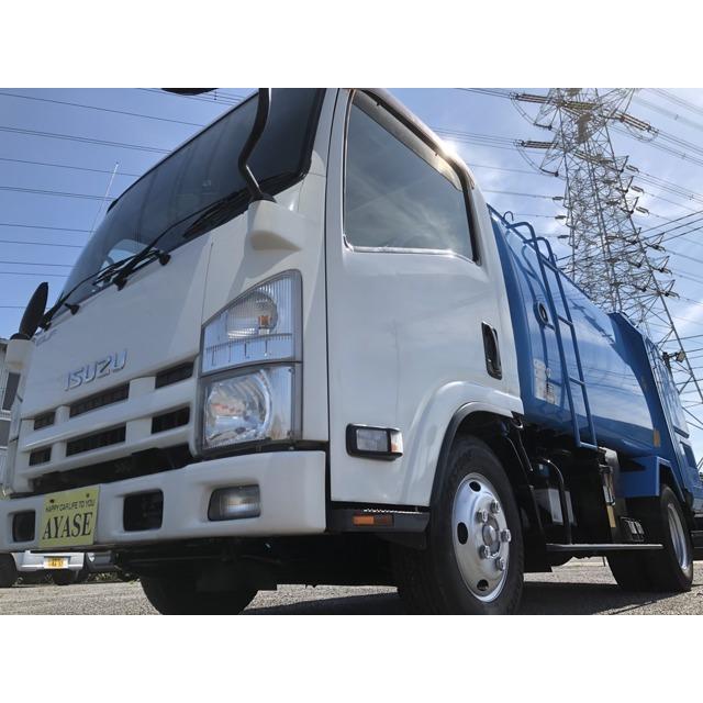 New限定品 いすゞ エルフ 連続スイッチ汚水タンク モリタ5 7立米 2 95t積巻込み式パッカー車mt 中古車