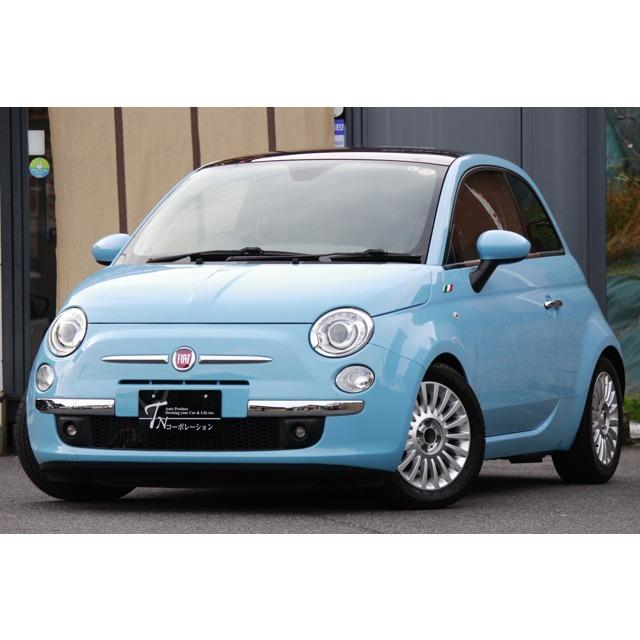 21公式店舗 フィアット 500 チンクエチェント ツインエア ラウンジ 車高調ワンオーナー9ナビbカメラtv 中古車