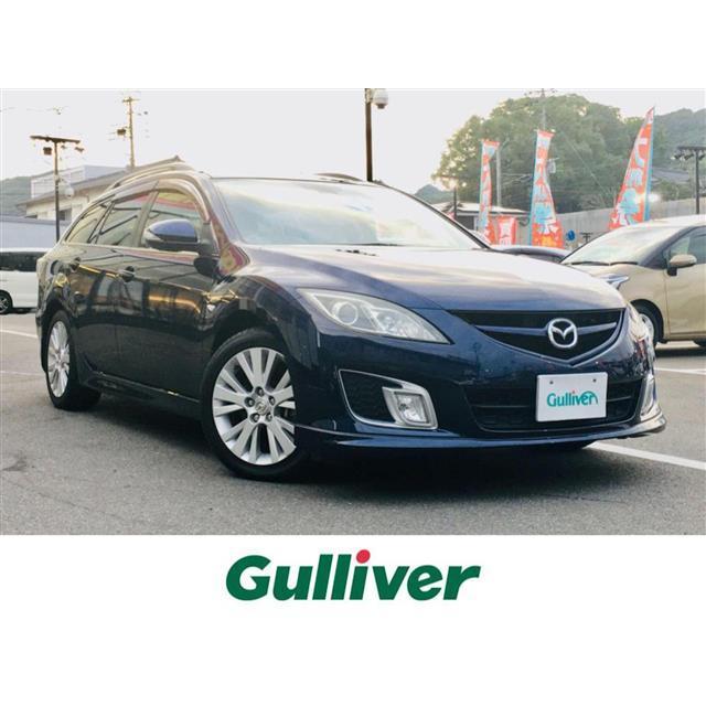 印象のデザイン 25ex 2 5 アテンザスポーツワゴン マツダ 純正hddナビ Etc クルコン バックカメラ 中古車